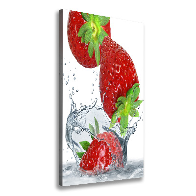 Tableau imprimé sur toile Fraises