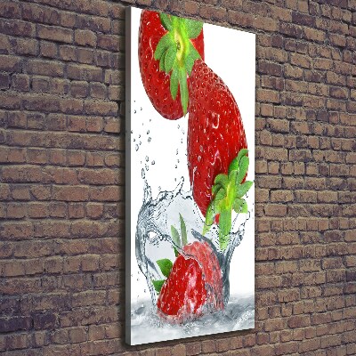 Tableau imprimé sur toile Fraises