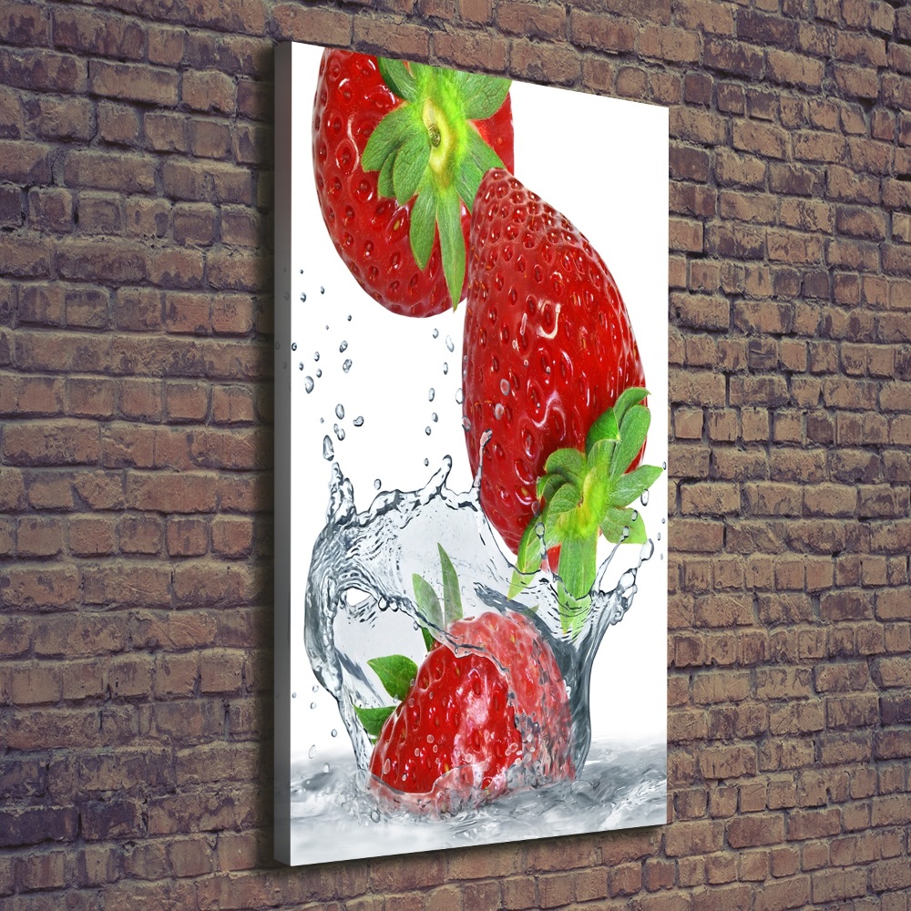 Tableau imprimé sur toile Fraises