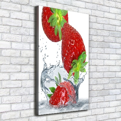 Tableau imprimé sur toile Fraises