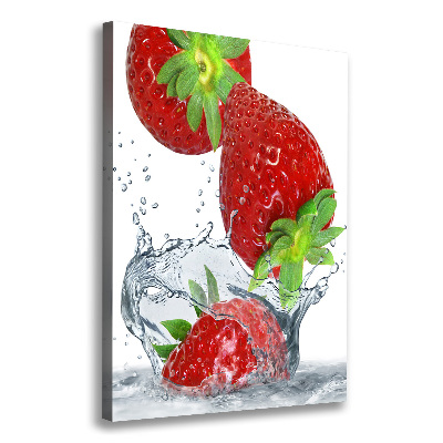 Tableau imprimé sur toile Fraises