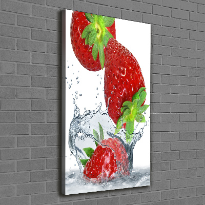 Tableau imprimé sur toile Fraises