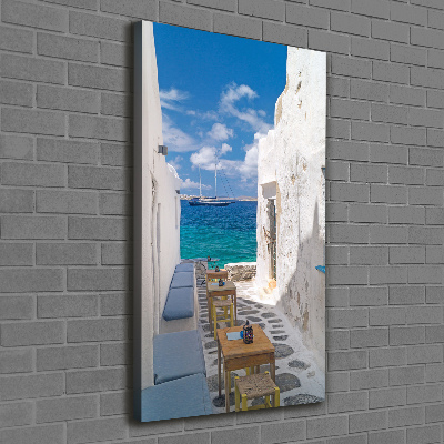 Tableau photo sur toile Rues grecques