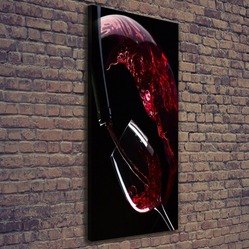 Tableau photo sur toile Vin rouge