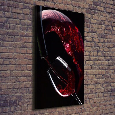 Tableau photo sur toile Vin rouge