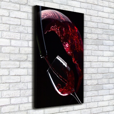 Tableau photo sur toile Vin rouge