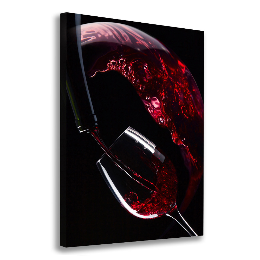 Tableau photo sur toile Vin rouge