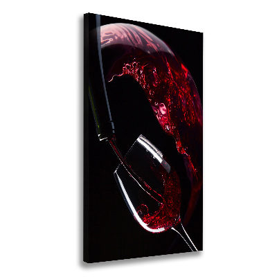 Tableau photo sur toile Vin rouge