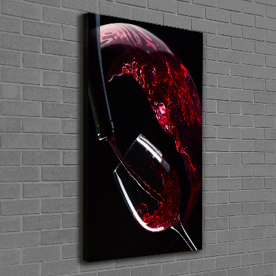 Tableau photo sur toile Vin rouge