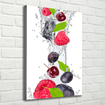 Tableau mural sur toile Fruits des bois