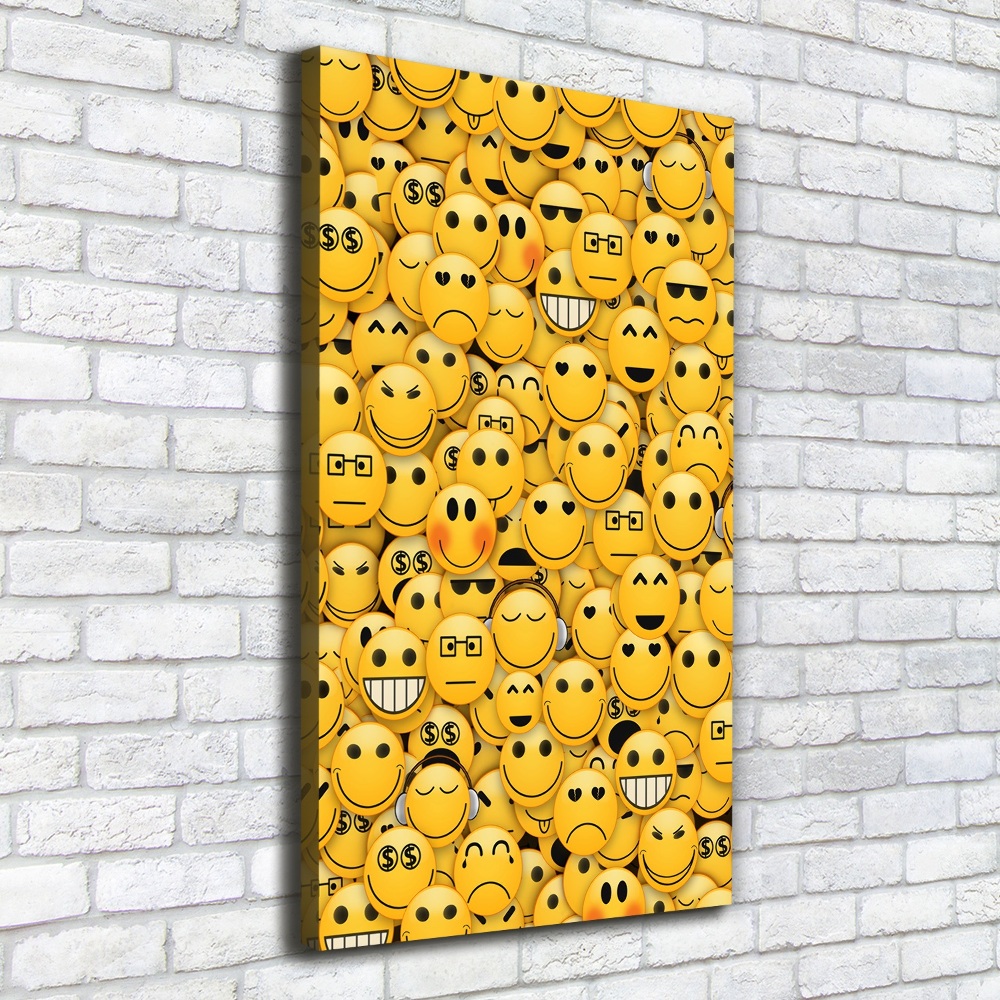 Tableau photo sur toile Emoticônes