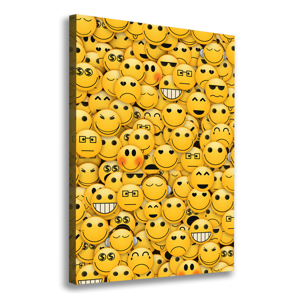 Tableau photo sur toile Emoticônes