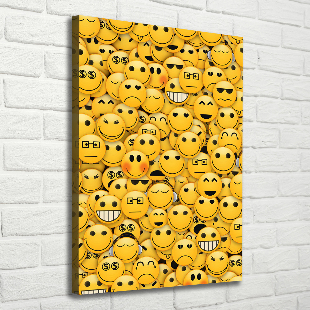 Tableau photo sur toile Emoticônes