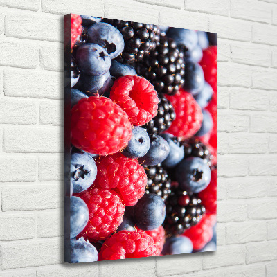 Tableau sur toile Fruits des bois