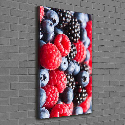 Tableau sur toile Fruits des bois