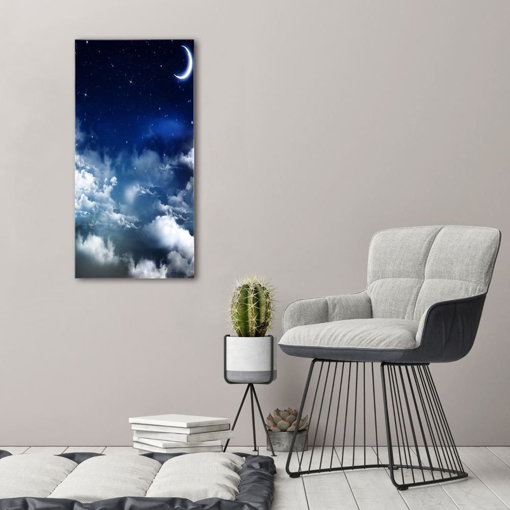 Tableau imprimé sur toile Ciel étoilé