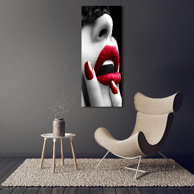 Tableau sur toile Masque de dentelle