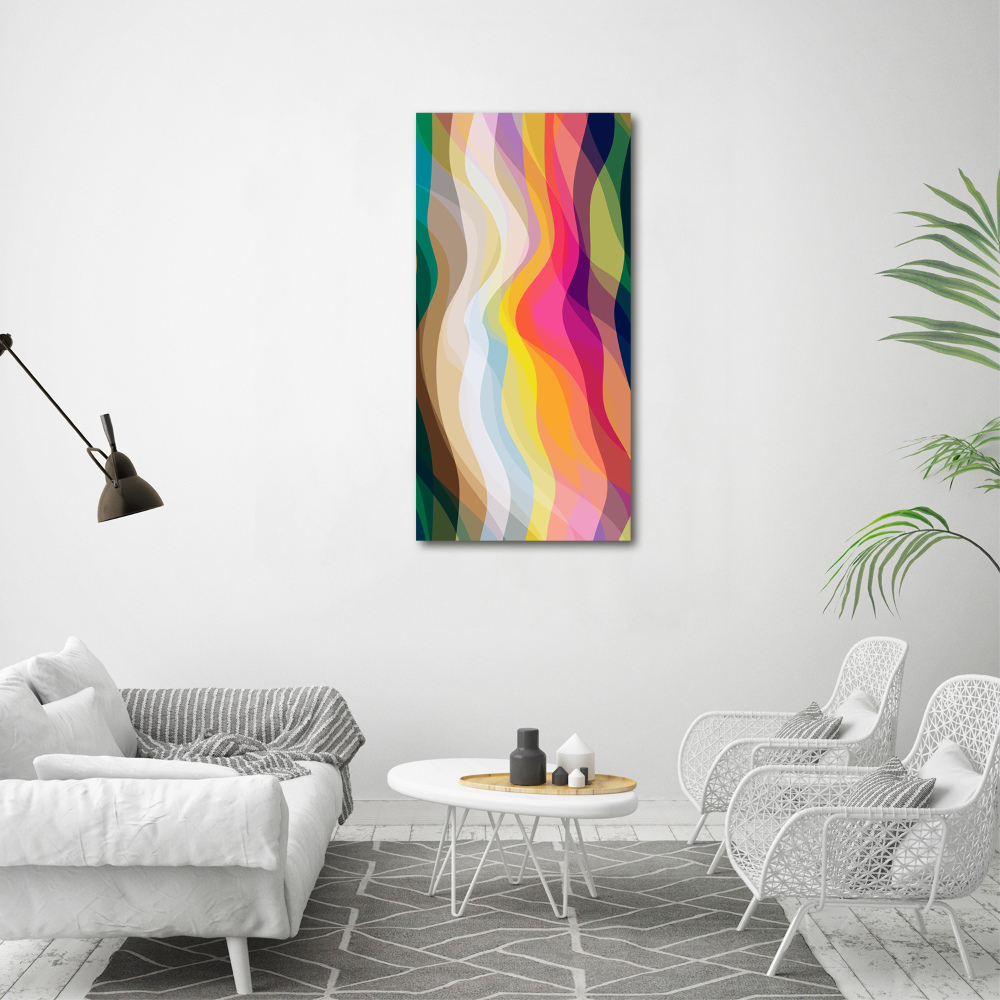 Tableau mural sur toile Vagues abstraites