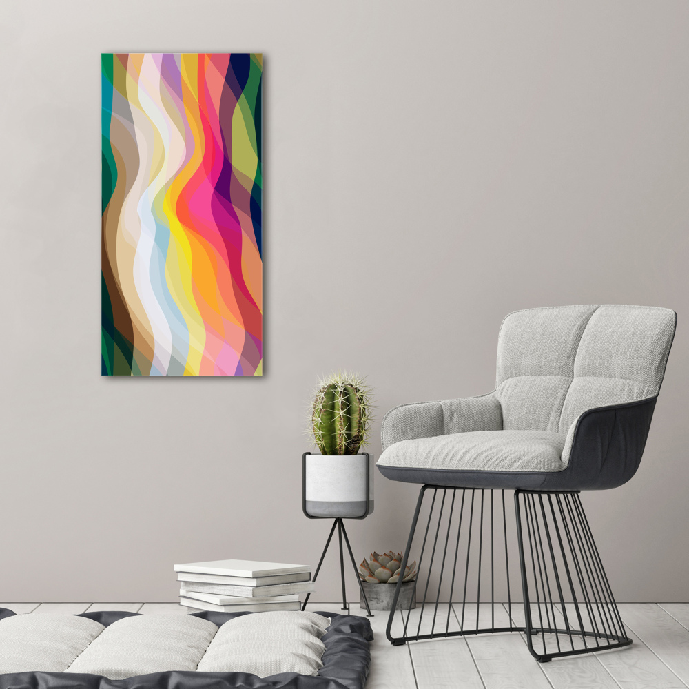 Tableau mural sur toile Vagues abstraites