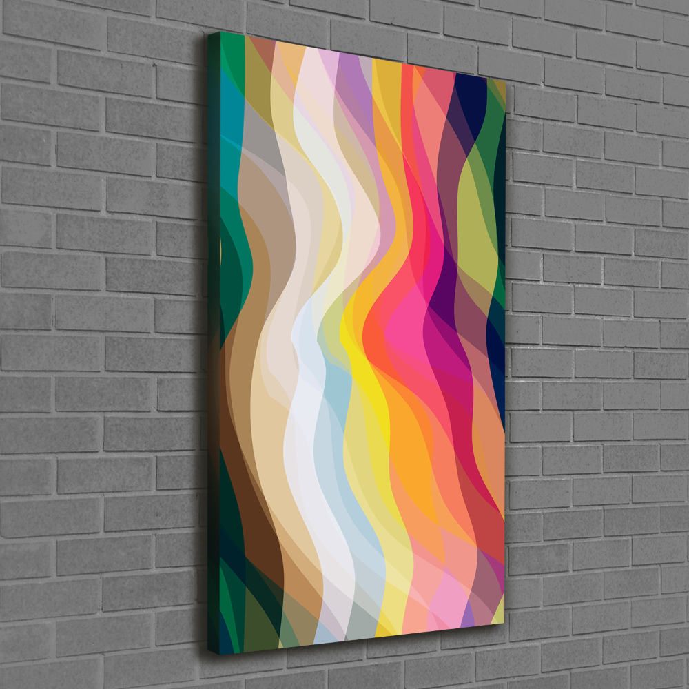 Tableau mural sur toile Vagues abstraites