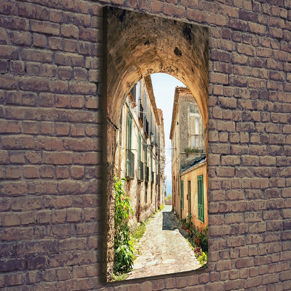 Tableau mural sur toile Rues italiennes