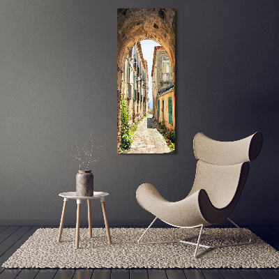 Tableau mural sur toile Rues italiennes