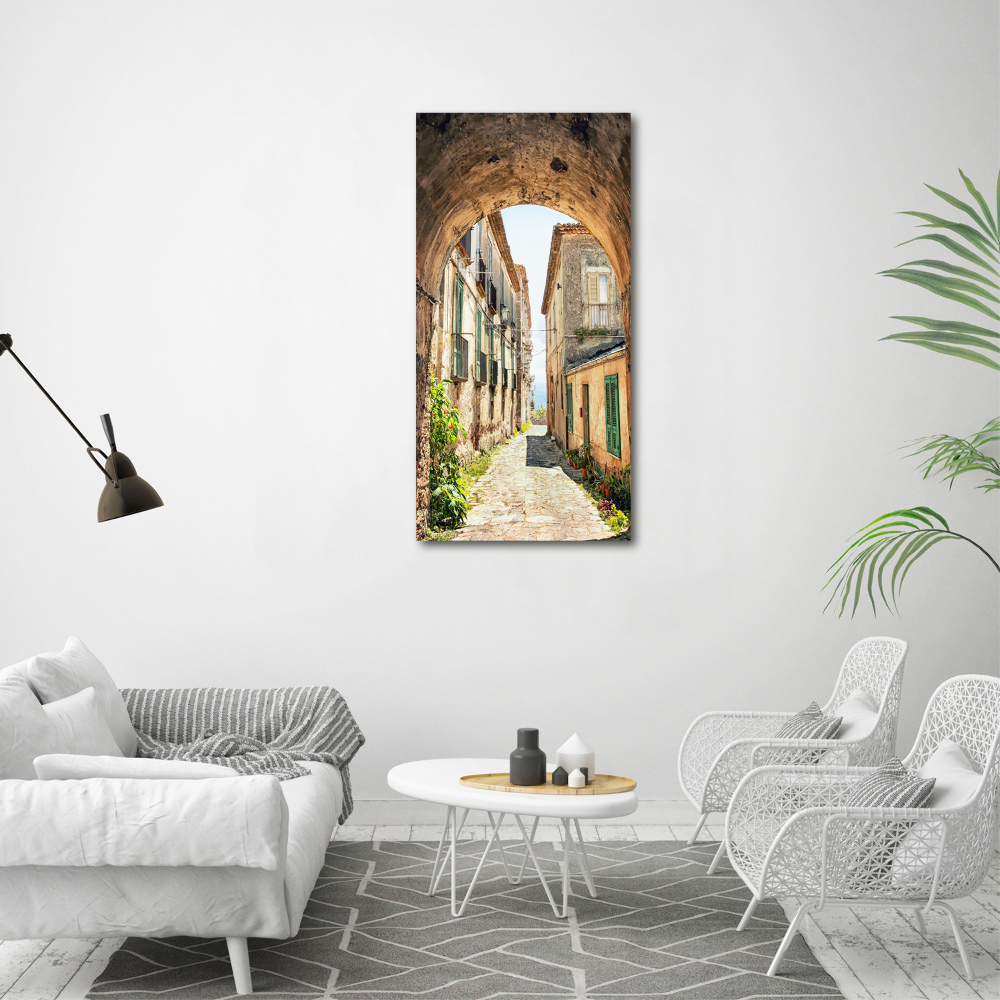 Tableau mural sur toile Rues italiennes