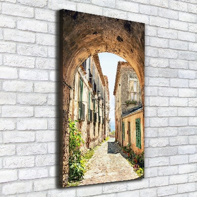 Tableau mural sur toile Rues italiennes