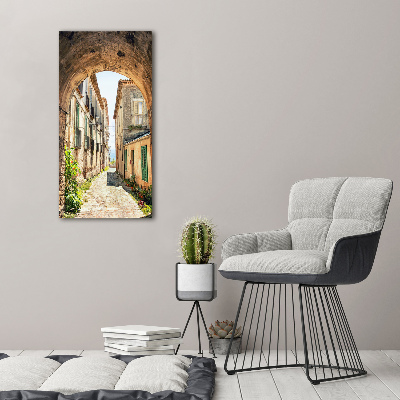 Tableau mural sur toile Rues italiennes