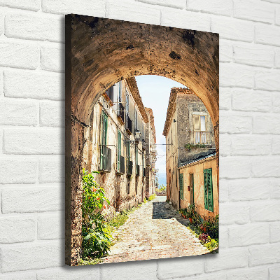 Tableau mural sur toile Rues italiennes