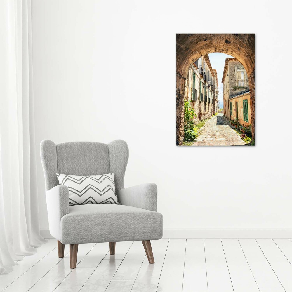 Tableau mural sur toile Rues italiennes