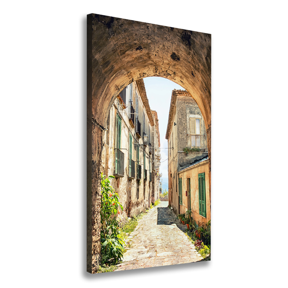 Tableau mural sur toile Rues italiennes