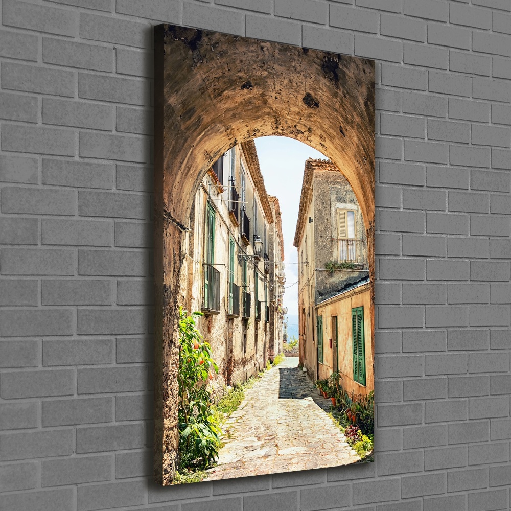 Tableau mural sur toile Rues italiennes