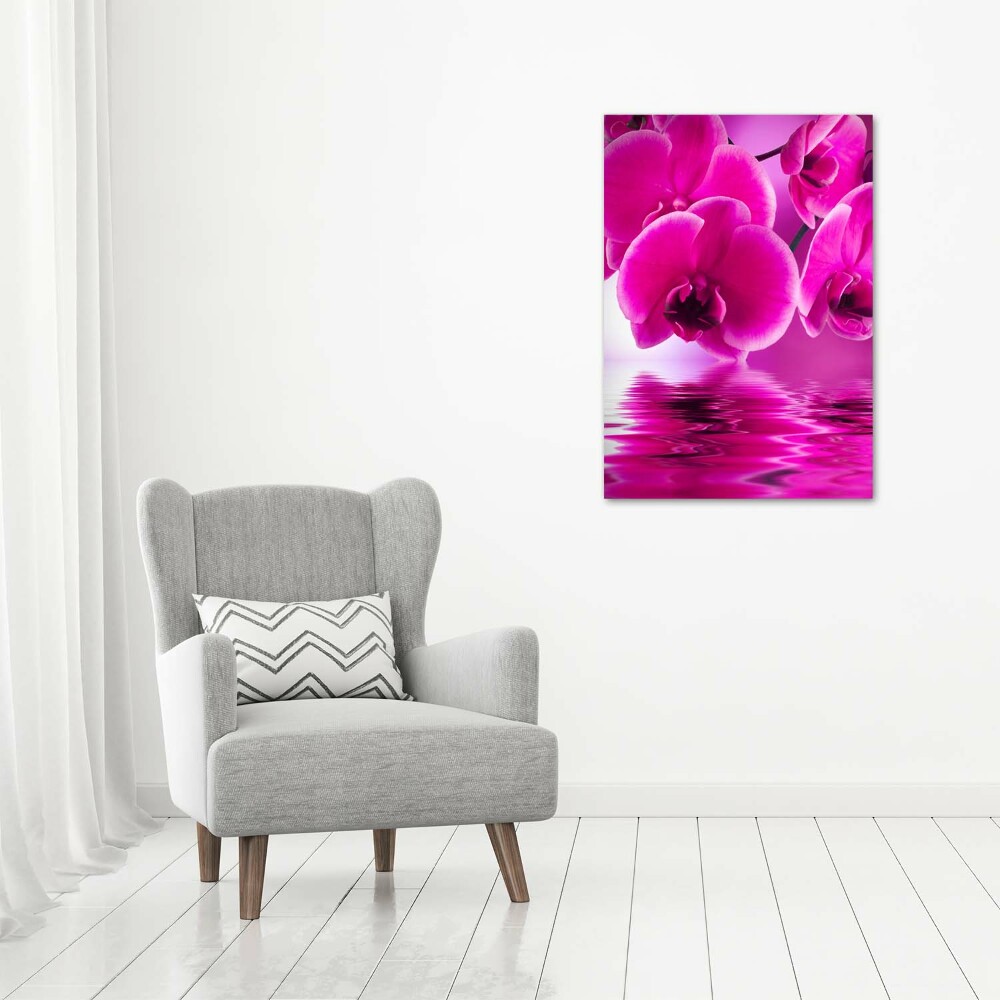 Tableau photo sur toile Orchidée rose fleur