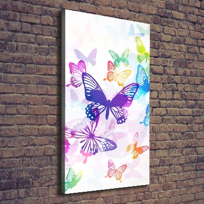 Tableau mural sur toile Papillons colorés