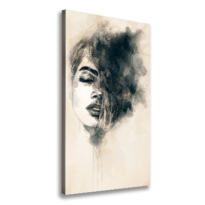 Tableau imprimé sur toile Abstraction femme