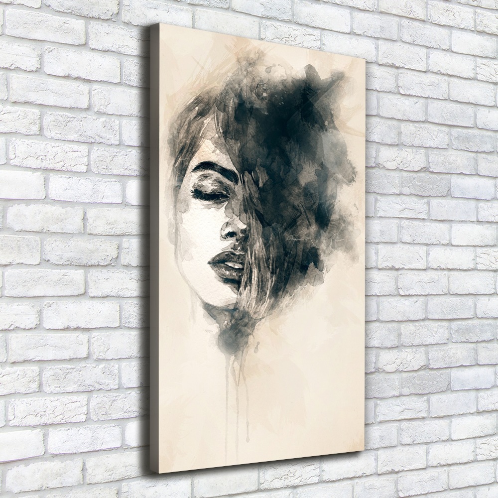 Tableau imprimé sur toile Abstraction femme