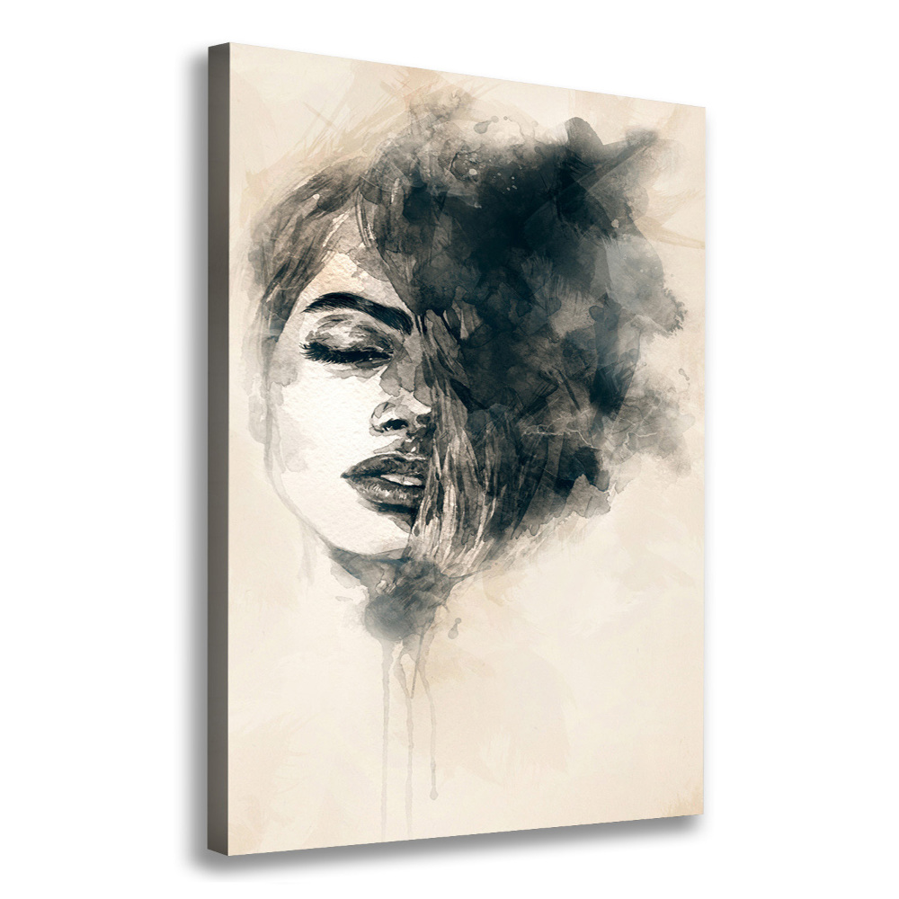 Tableau imprimé sur toile Abstraction femme