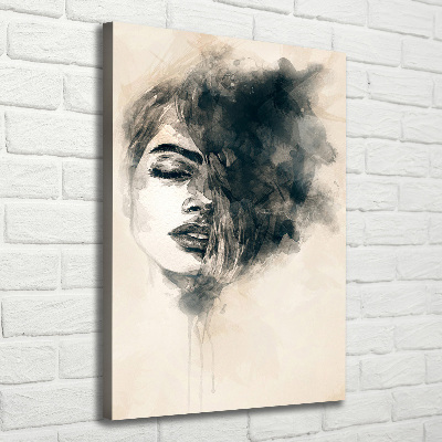 Tableau imprimé sur toile Abstraction femme