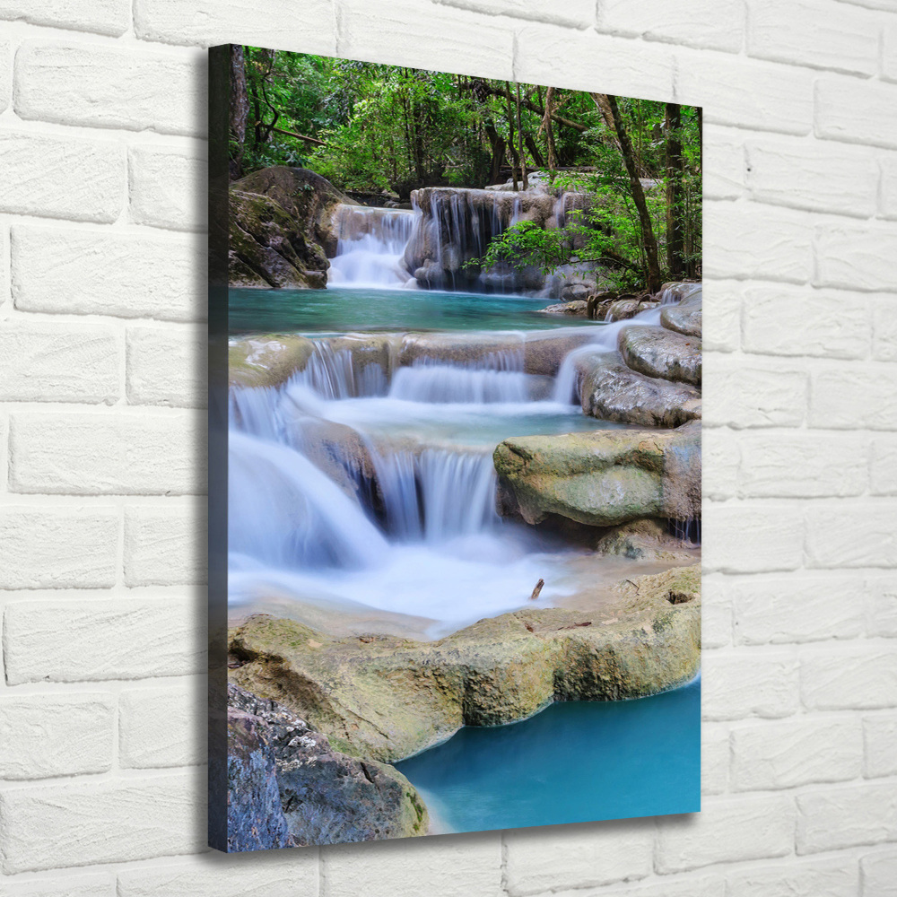 Tableau photo sur toile Cascade en Thaïlande