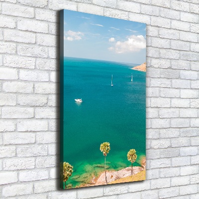 Tableau imprimé sur toile Yachts Thaïlande