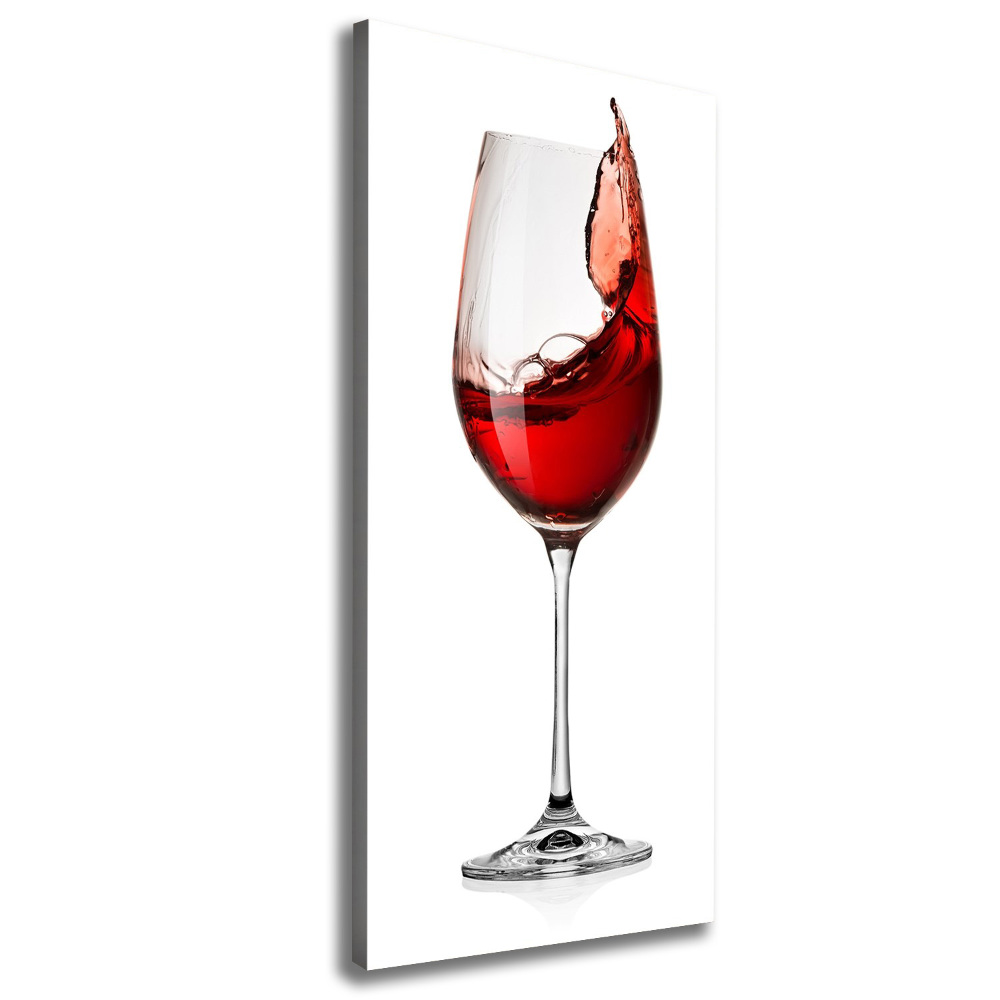 Tableau sur toile Vin rouge