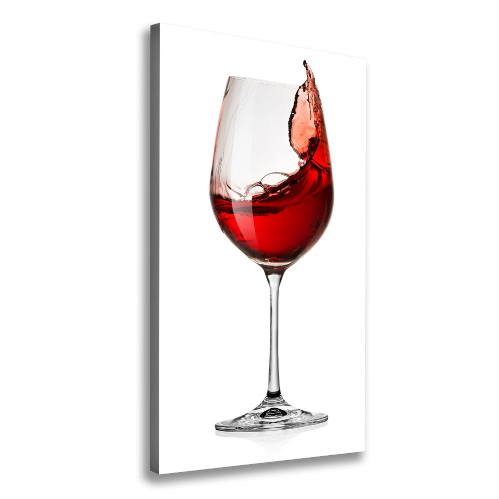 Tableau sur toile Vin rouge