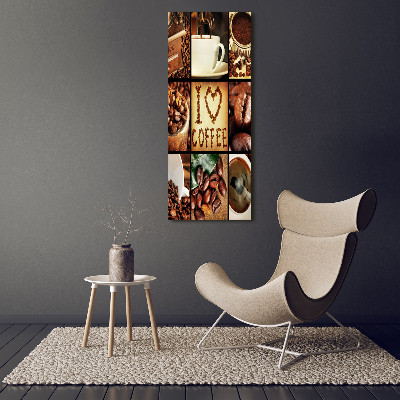 Tableau sur toile Collage de café