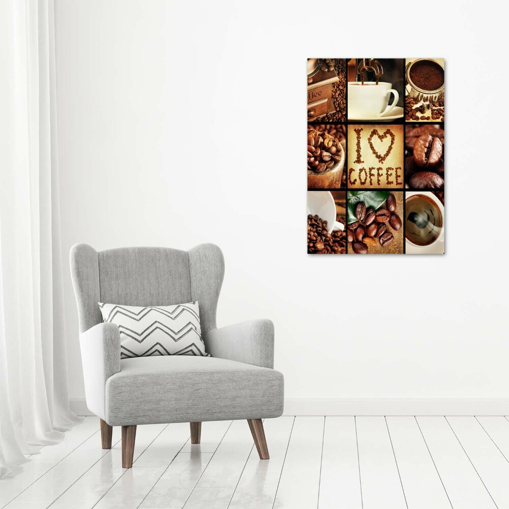 Tableau sur toile Collage de café