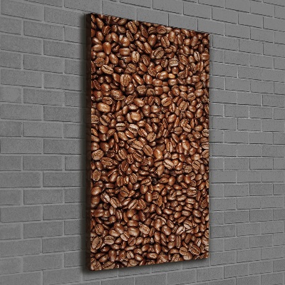 Tableau toile imprimée Des grains de café délicieux