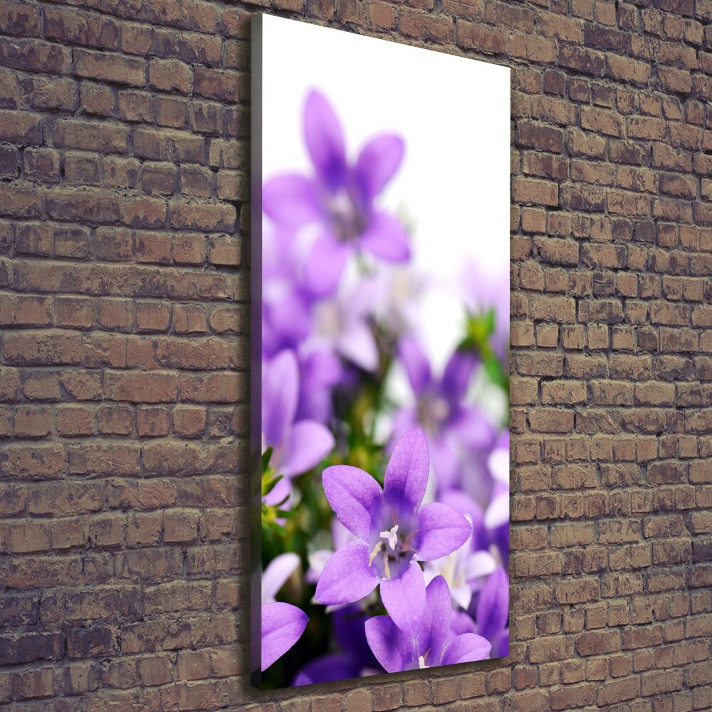 Tableau mural sur toile Cloches violettes