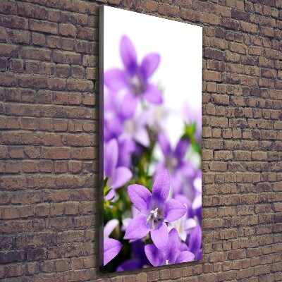 Tableau mural sur toile Cloches violettes