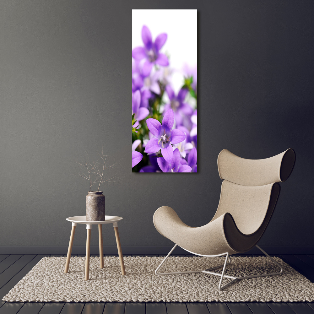 Tableau mural sur toile Cloches violettes