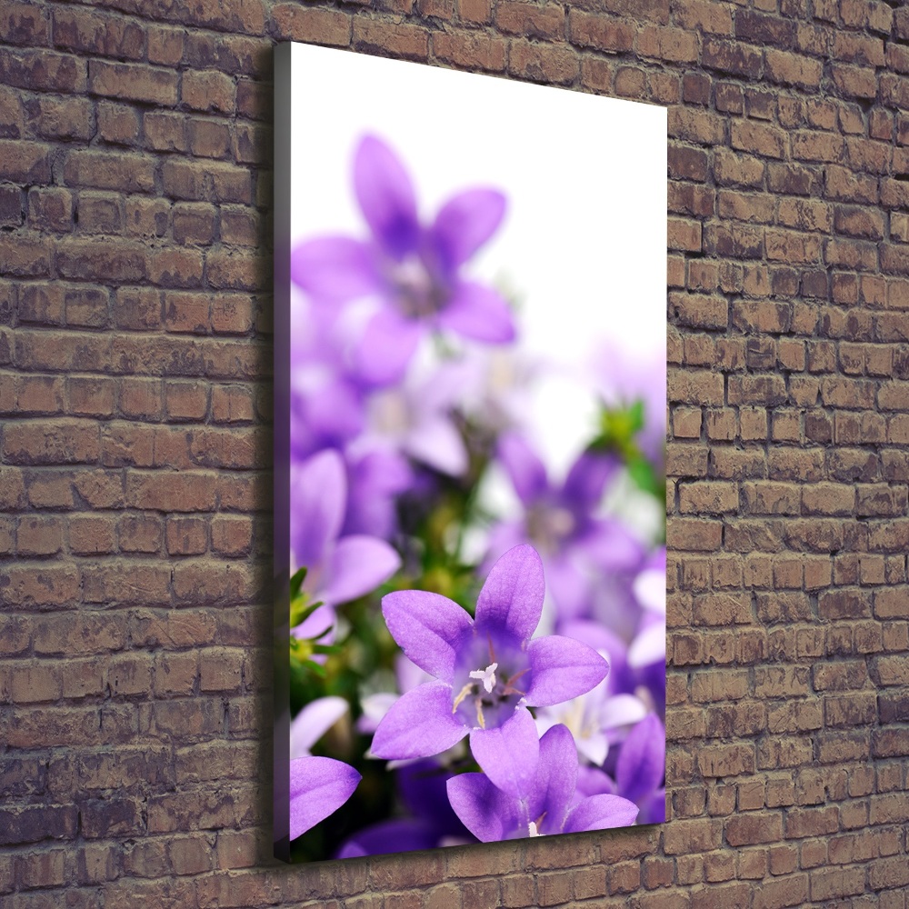 Tableau mural sur toile Cloches violettes